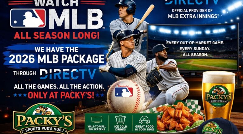 Catch the 2026 MLB Season at Packy’s Bar in Lighthouse Point
