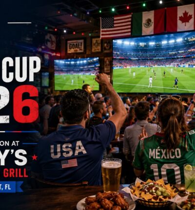 Get Ready for the FIFA World Cup 2026 at Packy’s Sports Pub & Grill in Lighthouse Point